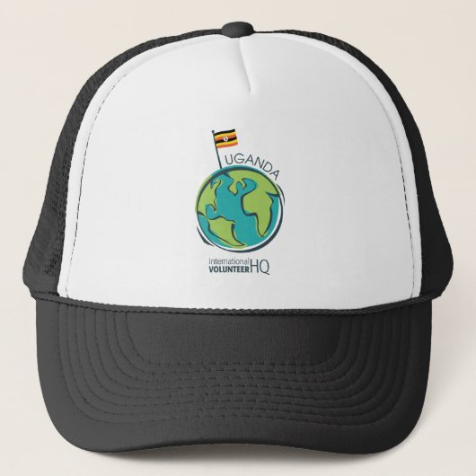 IVHQ Uganda T-Shirt Trucker Pet (Voorkant)