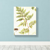 Ivies & Ferns Canvas Afdruk (Insitu (Houten vloer))