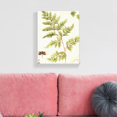 Ivies & Ferns Canvas Afdruk (Insitu (Woonkamer))