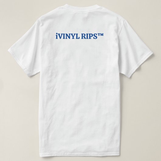 iVINYL RIPS™ SHIRT 01 (Design achterkant)