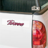 Ivonne rode roze Aufkleber-Sticker Bumpersticker (Op Truck)