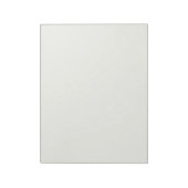 Ivoor 11 "x8.5" Notitieblok met Clean Modern Look (Linkerzijde)