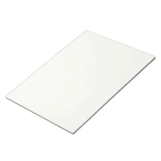 Ivoor 11 "x8.5" Notitieblok met Clean Modern Look (Schuin)