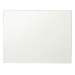 Ivoor 11 "x8.5" Notitieblok met Clean Modern Look