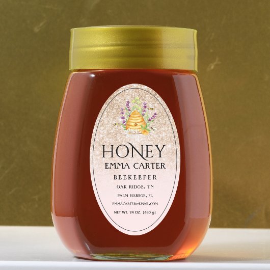 Ivoor 24 oz Queen-line Honey Label