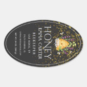 Ivoor 24 oz Queen-line Honing Label (Voorkant)