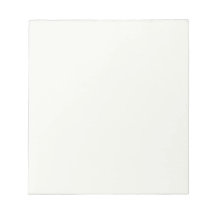 Ivoor 5,5 x 6 Notitieblok met Clean Modern Look