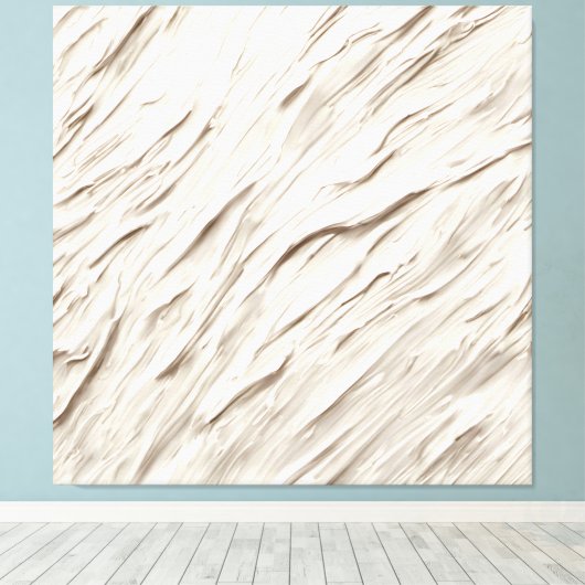 Ivoor Abstracte textuur Canvas Afdruk (Insitu (Houten vloer))