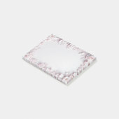 Ivoor Bloem- en Kant Omrande Post-it Notitieblok Post-it® Notes (Schuin)