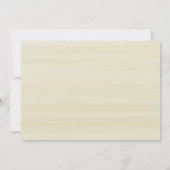 Ivoor Bloemen Rozen krans bruiloft blush roze Kaart (Achterkant)