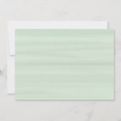 Ivoor Bloemen Rozen krans bruiloft munt Kaart (Achterkant)