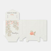 Ivoor Blush Gold vrijgezellenfeest gunst doos Bedankdoosjes (Uitgevouwen)