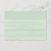 Ivoor Boeket Bruiloft Accommodatie Details Mint Informatiekaartje (Achterkant)