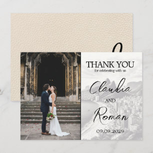 Ivoor Brazilië Paspoort Bedankkaart