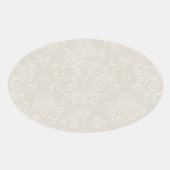 Ivoor Brocade Sticker (Voorkant)