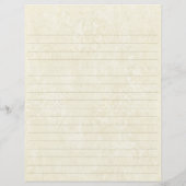 Ivoor Bruiloft Schrijfpapier (Achterkant)