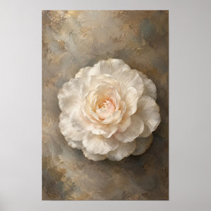 Ivoor Camellia Fijne Kunst Bloemstuk Muurkunst Poster