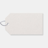 Ivoor | Chic Script Wedding Dank u Gift Label Cadeaulabel (Achterkant Horizontaal)