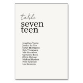 Ivoor | Chique moderne minimalistische bruiloft Kaart (Voorkant)