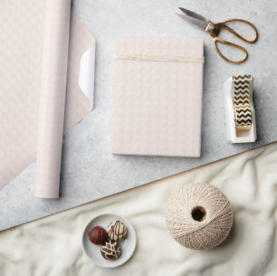 Ivoor. Delicate crèmekleurig monochroom Cadeaupapier