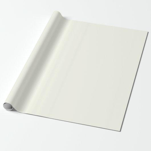 Ivoor Effen Kleur Cadeaupapier (Uitgerold)