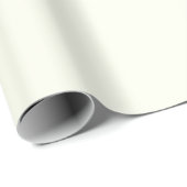 Ivoor Effen Kleur Cadeaupapier (Rol Hoek)