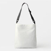 Ivoor Effen Kleur Crossbody Tas (Achterkant)