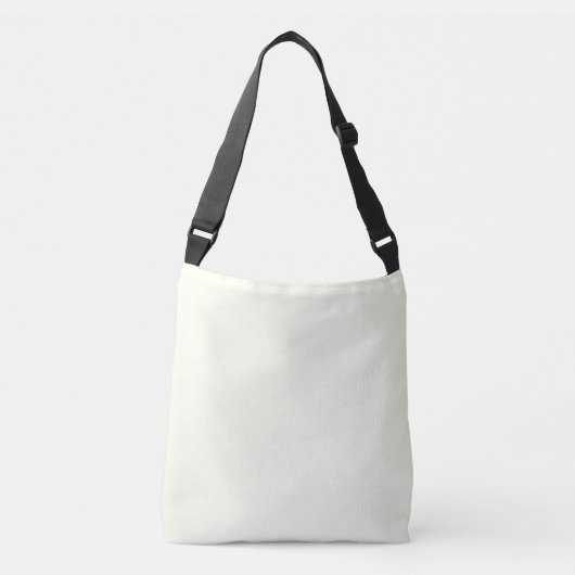 Ivoor Effen Kleur Crossbody Tas (Voorkant)