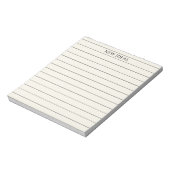 Ivoor Elegant & Classic Stationery Notitieblok (Linkerzijde)
