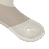 Ivoor en beige Abstracte glassnijplank Snijplank (Hoek)