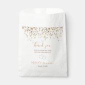 Ivoor en Blush Wildflower Bruiloft Bedankzakje (Voorkant)