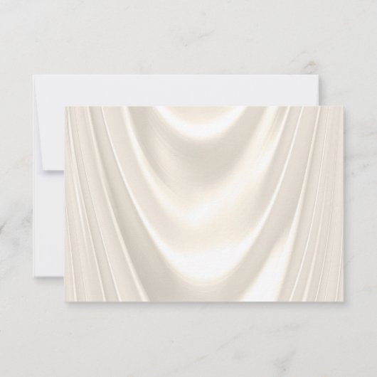 Ivoor en gouden champagne RSVP (Achterkant)