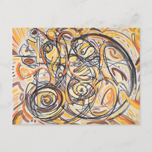 Ivoor en namel briefkaart (Voorkant)