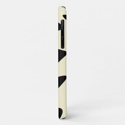 Ivoor- en warme roze avy strepen Case-Mate iPhone case (Achterkant/links)