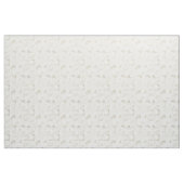Ivoor en wit Abstract Stof (Fat Quarter)