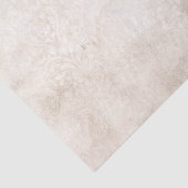 Ivoor en wit vintage damast tissuepapier (Detail)