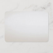 Ivoor Floral Gold Leave Detail Behuizing Kaart (Achterkant)