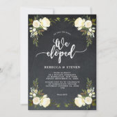 ivoor floral modern we ontwikkelden uitnodiging ch (Voorkant)