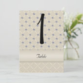 Ivoor Gewatteerde Bling Posh Huwelijksreactie Kaar Kaart (Staand voorkant)