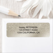 ivoor glitter ombre metallic folie etiket (Insitu)