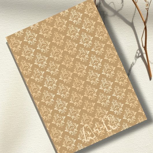 Ivoor Goud Damast Elegantie Islamitische Moslim br Kaart