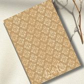 Ivoor Goud Damast Elegantie Islamitische Moslim br Kaart