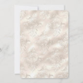 Ivoor, Goud, en Parels Galentine's Party Kaart (Achterkant)