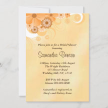 Ivoor Goud Hibiscus Bloemen Vrijgezellenfeest Invi