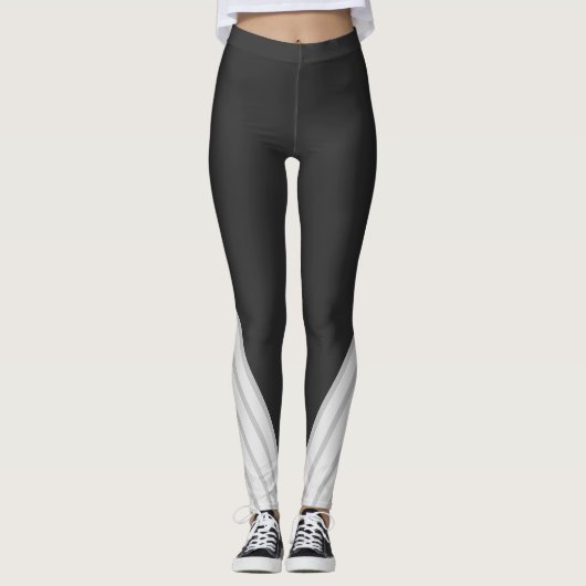 Ivoor grijze Attoni Yoga Broek Leggings (Voorkant)