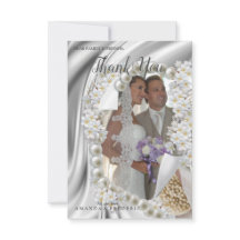 Ivoor, groen, blauw, gouden zijde & bruiloft dank 