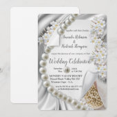 Ivoor, groen, blauw, gouden zijde en oorspuwen kaart (Voorkant / Achterkant)