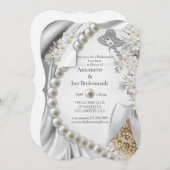 Ivoor-, groen-, blauw-, gouden zijde- en parelzijd kaart (Voorkant / Achterkant)