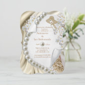 Ivoor-, groen-, blauw-, gouden zijde- en parelzijd kaart (Staand voorkant)