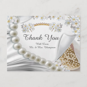 Ivoor, groen, blauw, gouden zijde en zijkant Y Bri Briefkaart